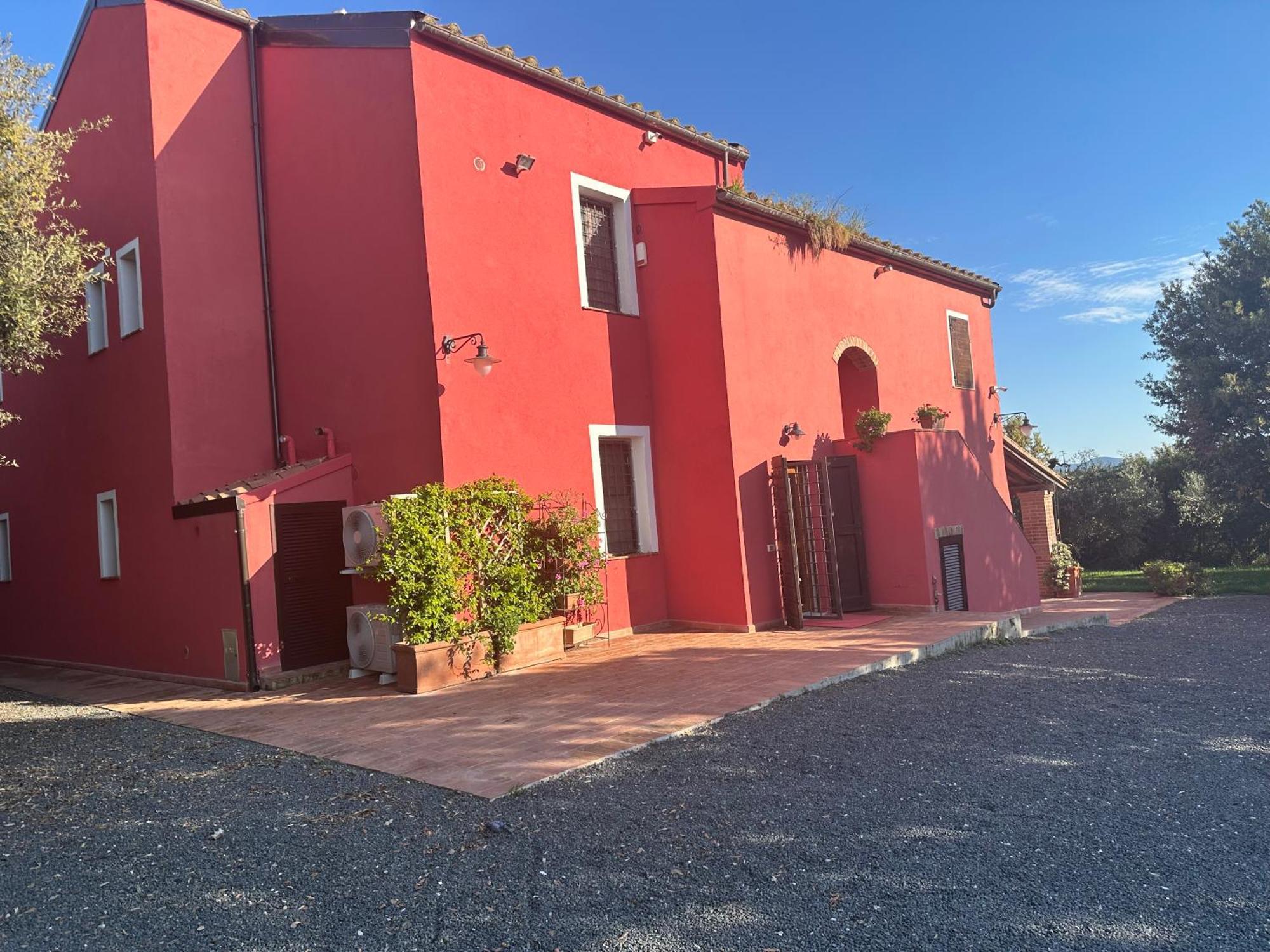 אלברזה Bio Agriturismo Il Melograno Di Banditella Ristorante מראה חיצוני תמונה