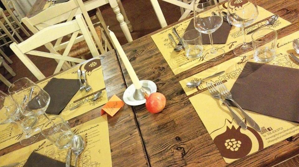 אלברזה Bio Agriturismo Il Melograno Di Banditella Ristorante מראה חיצוני תמונה