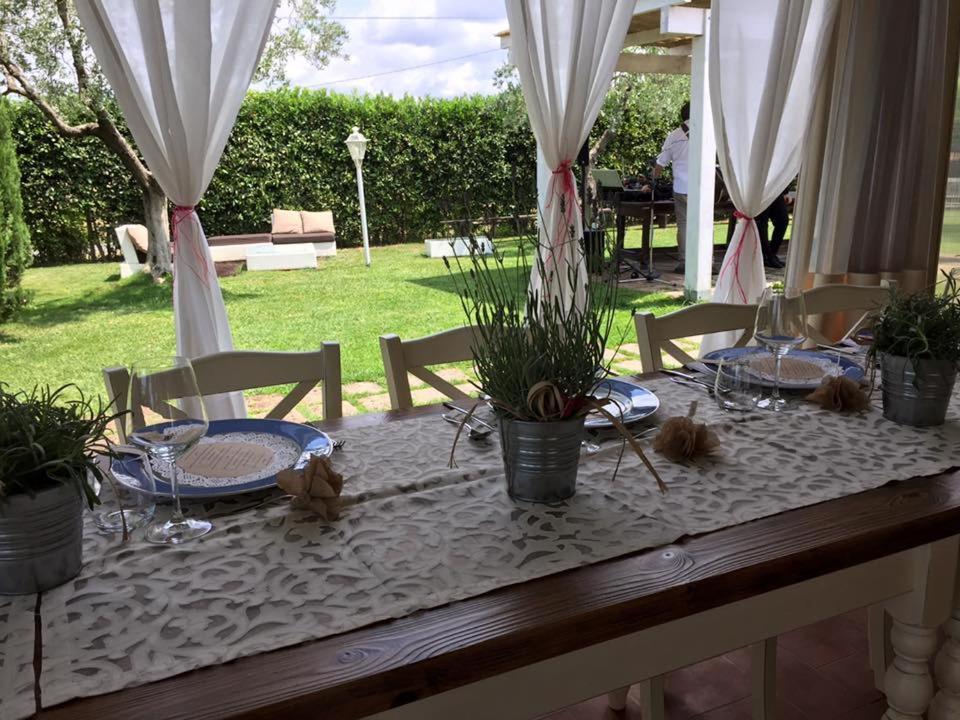 אלברזה Bio Agriturismo Il Melograno Di Banditella Ristorante מראה חיצוני תמונה